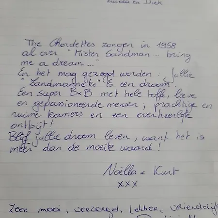 't Zandmanneke Nocleg ze śniadaniem 4*